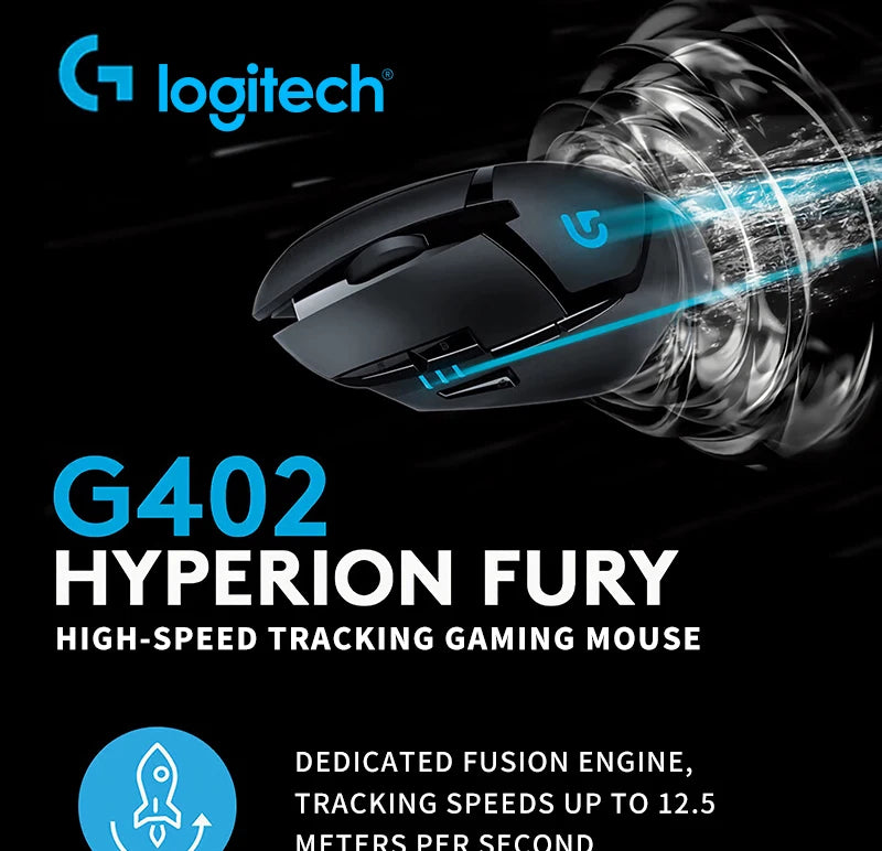 Logitech (G) G402 gaming mouse wired mouse